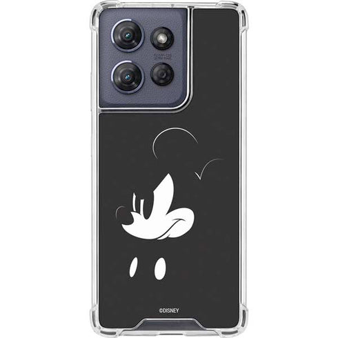 Disney Mickey Mouse Black and White Moto G Power 5G (2025) Clear Case