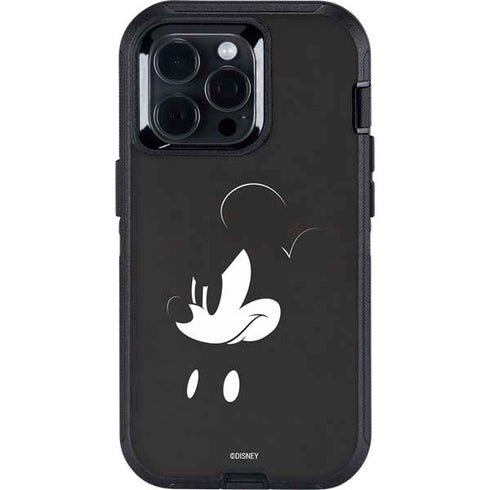 Disney Mickey Mouse Black and White Otterbox Defender iPhone Skin