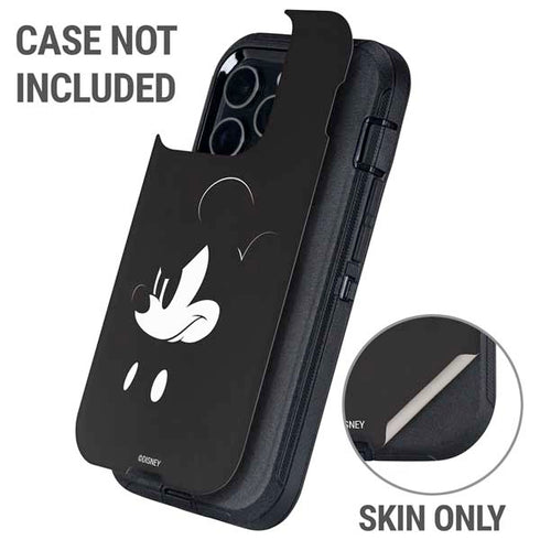 Disney Mickey Mouse Black and White Otterbox Defender iPhone Skin