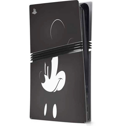 Disney Mickey Mouse Black and White PS5 Pro Console Skin