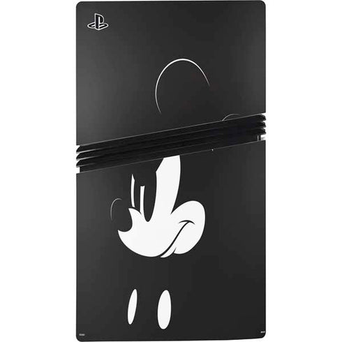 Disney Mickey Mouse Black and White PS5 Pro Console Skin
