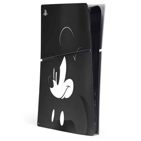 Disney Mickey Mouse Black and White PS5 Slim Digital Edition Console Skin