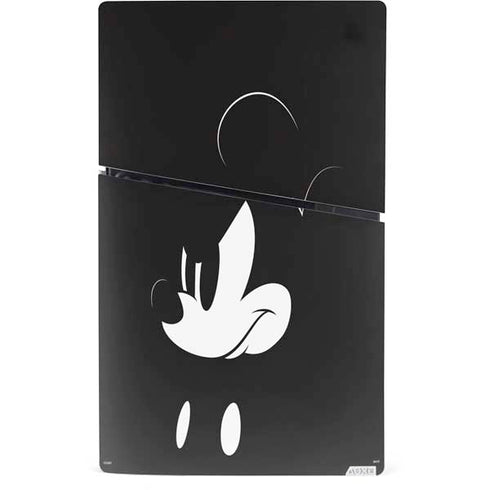 Disney Mickey Mouse Black and White PS5 Slim Digital Edition Console Skin