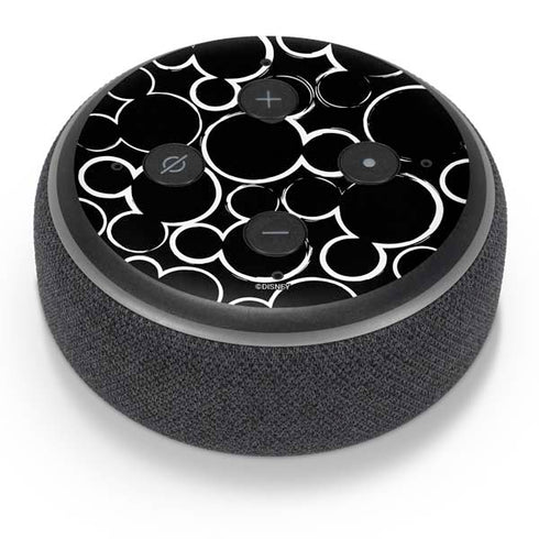 Disney Mickey Mouse Logo Pattern Amazon Echo Dot Skin
