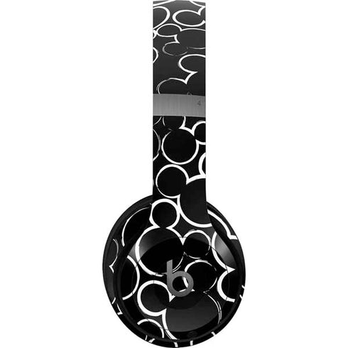 Disney Mickey Mouse Logo Pattern Beats Solo 4 Wireless Headphones Skin