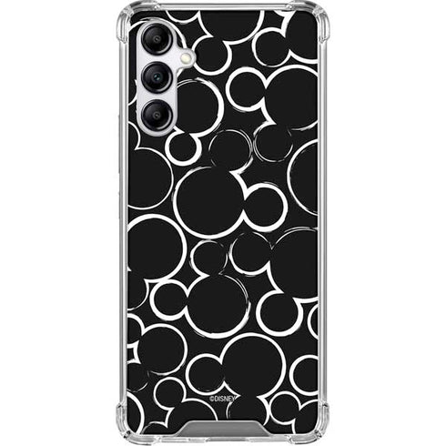 Disney Mickey Mouse Logo Pattern Gabb Phone 4 Clear Case