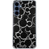 Disney Mickey Mouse Logo Pattern Galaxy A35 5G Clear Case