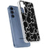 Disney Mickey Mouse Logo Pattern Galaxy A35 5G Clear Case