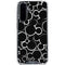 Disney Mickey Mouse Logo Pattern Galaxy A36 5G Clear Case