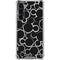 Disney Mickey Mouse Logo Pattern Galaxy S24 FE Clear Case