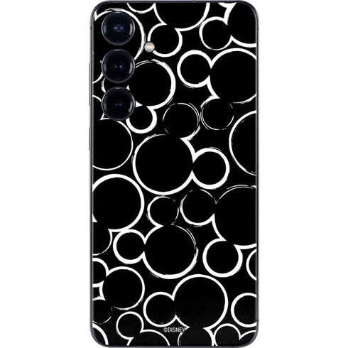 Disney Mickey Mouse Logo Pattern Galaxy S25 Skin