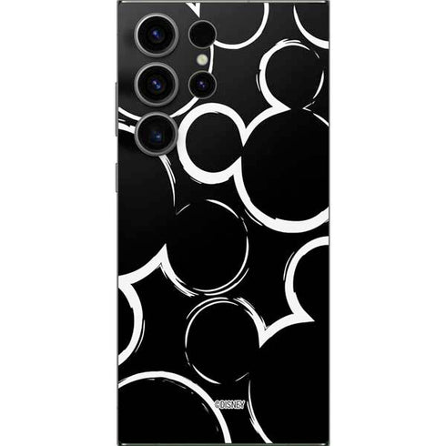 Disney Mickey Mouse Logo Pattern Galaxy S24 Ultra Skin