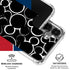 Disney Mickey Mouse Logo Pattern Galaxy S26 Clear Case