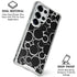 Disney Mickey Mouse Logo Pattern Galaxy S26 Ultra Clear Case