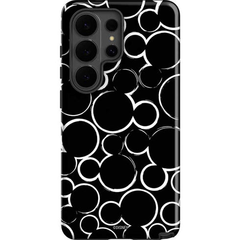 Disney Mickey Mouse Logo Pattern Galaxy S26 Ultra Impact Case