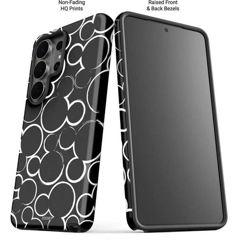 Disney Mickey Mouse Logo Pattern Galaxy S26 Ultra Impact Case