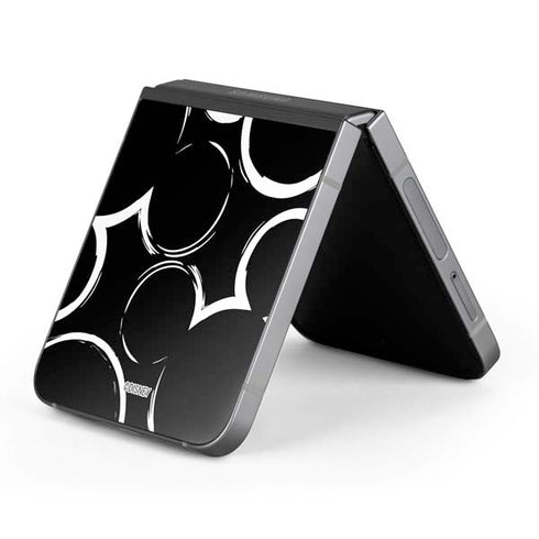 Disney Mickey Mouse Logo Pattern Galaxy Z Flip6 Skin