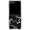 Disney Mickey Mouse Logo Pattern Galaxy Z Flip7 Clear Case