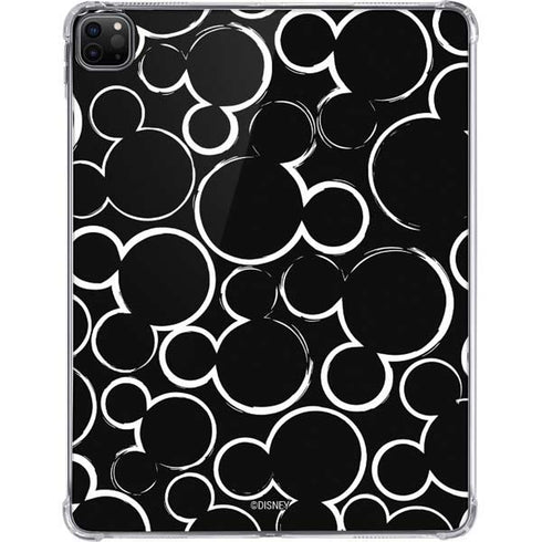 Disney Mickey Mouse Logo Pattern iPad Pro 11in (2024) Clear Case
