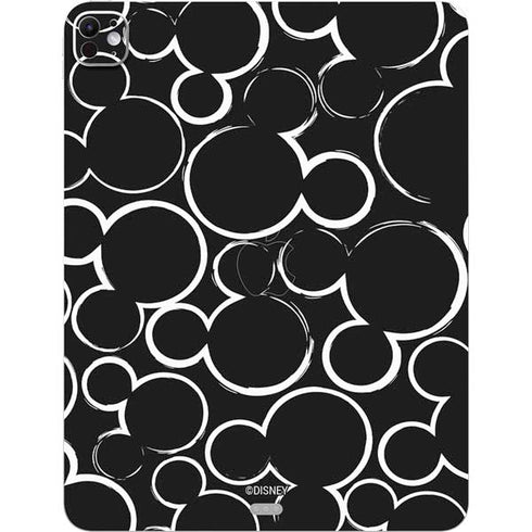 Disney Mickey Mouse Logo Pattern iPad Pro 13in M4 (2024) Skin