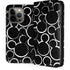 Disney Mickey Mouse Logo Pattern iPhone 14 Pro Folio Case
