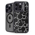 Disney Mickey Mouse Logo Pattern iPhone 16 Pro Max Kickstand Case