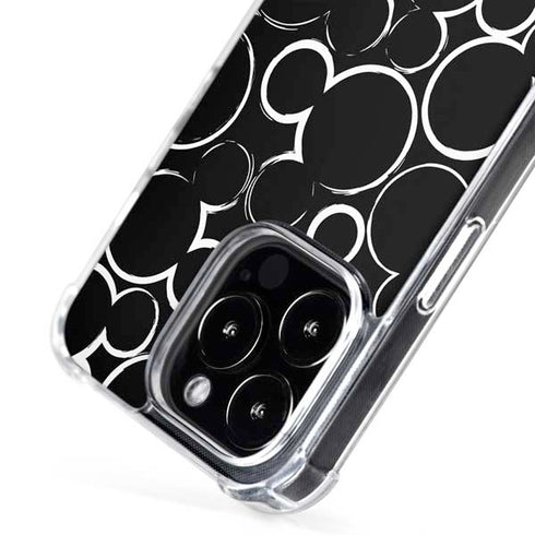 Disney Mickey Mouse Logo Pattern iPhone 16 Pro Max MagSafe Case