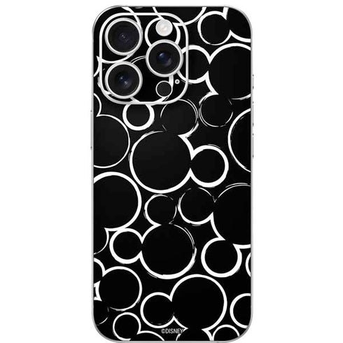 Disney Mickey Mouse Logo Pattern iPhone 16 Pro Skin