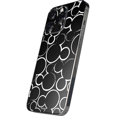Disney Mickey Mouse Logo Pattern iPhone 16 Pro Skin