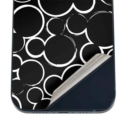 Disney Mickey Mouse Logo Pattern iPhone 16 Skin