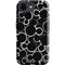 Disney Mickey Mouse Logo Pattern iPhone 16e Impact Case