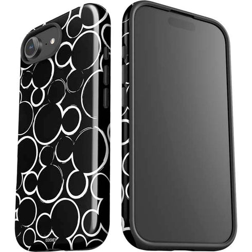 Disney Mickey Mouse Logo Pattern iPhone 16e Impact Case