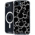 Disney Mickey Mouse Logo Pattern iPhone 16e MagSafe Case