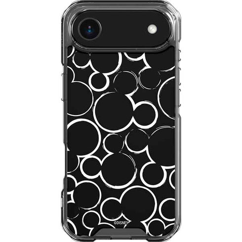 Disney Mickey Mouse Logo Pattern iPhone 17 Air Clear Case