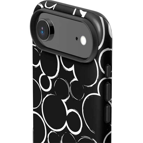 Disney Mickey Mouse Logo Pattern iPhone 17 Air Impact Case