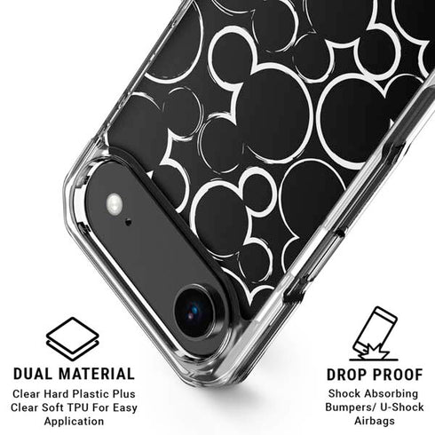 Disney Mickey Mouse Logo Pattern iPhone 17 Air MagSafe Case