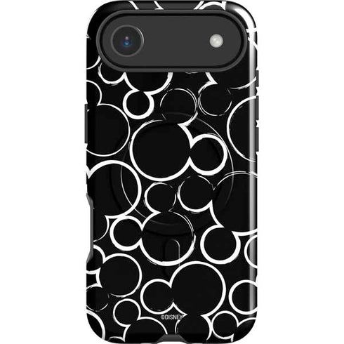 Disney Mickey Mouse Logo Pattern iPhone 17 Air Magsafe Impact Case