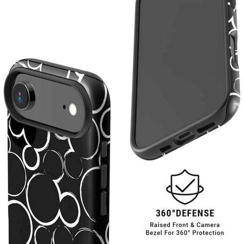 Disney Mickey Mouse Logo Pattern iPhone 17 Air Magsafe Impact Case