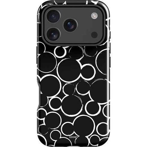 Disney Mickey Mouse Logo Pattern iPhone 17 Pro Impact Case