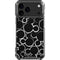 Disney Mickey Mouse Logo Pattern iPhone 17 Pro Max Clear Case