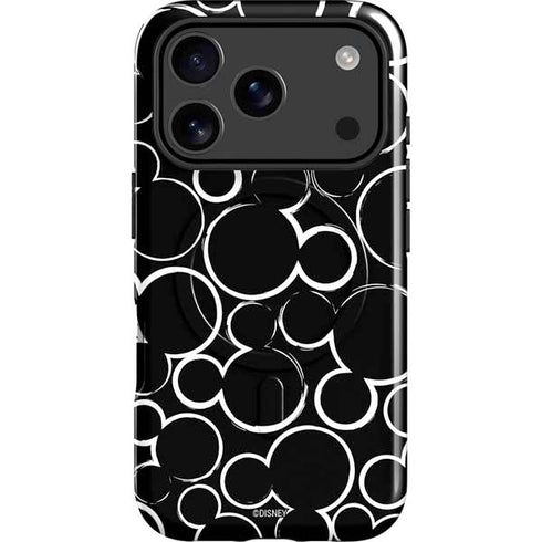 Disney Mickey Mouse Logo Pattern iPhone 17 Pro Max Magsafe Impact Case