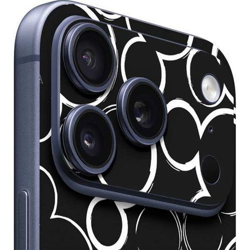 Disney Mickey Mouse Logo Pattern iPhone 17 Pro Max Skin