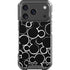 Disney Mickey Mouse Logo Pattern iPhone 18 Pro Clear Case