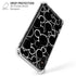 Disney Mickey Mouse Logo Pattern iPhone X/XS Clear Case
