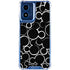 Disney Mickey Mouse Logo Pattern Moto G 5G (2024) Clear Case