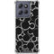 Disney Mickey Mouse Logo Pattern Moto G Play 5G (2025) Clear Case