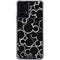 Disney Mickey Mouse Logo Pattern Moto G Power 5G (2024) Clear Case