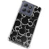 Disney Mickey Mouse Logo Pattern Moto G Power 5G (2025) Clear Case