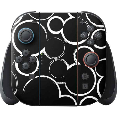 Disney Mickey Mouse Logo Pattern Nintendo Switch 2 (2025) Joy-Con Controller Skin