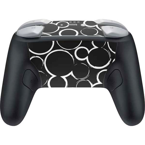 Disney Mickey Mouse Logo Pattern Nintendo Switch 2 (2025) Pro Controller Skin